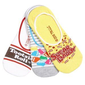F81 Planet Socks Women's 3-Pk Candy Liner Socks